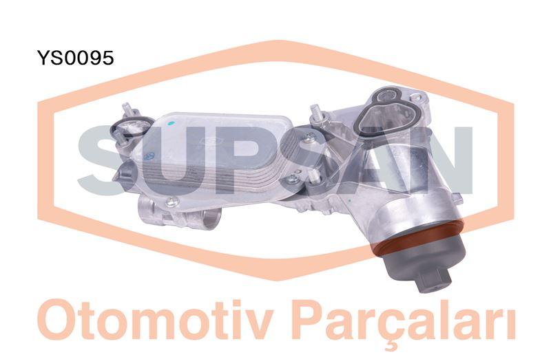 Supsan YS0095 Oil Cooler (Opel: 1.6 1.8 Astra H-J Signum Vectra C Zafira B) — Oil System