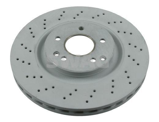 SWAG Front Brake Disc AMG - Compatible with W203 S203 C209 R171 — Brake Rotors & Drums