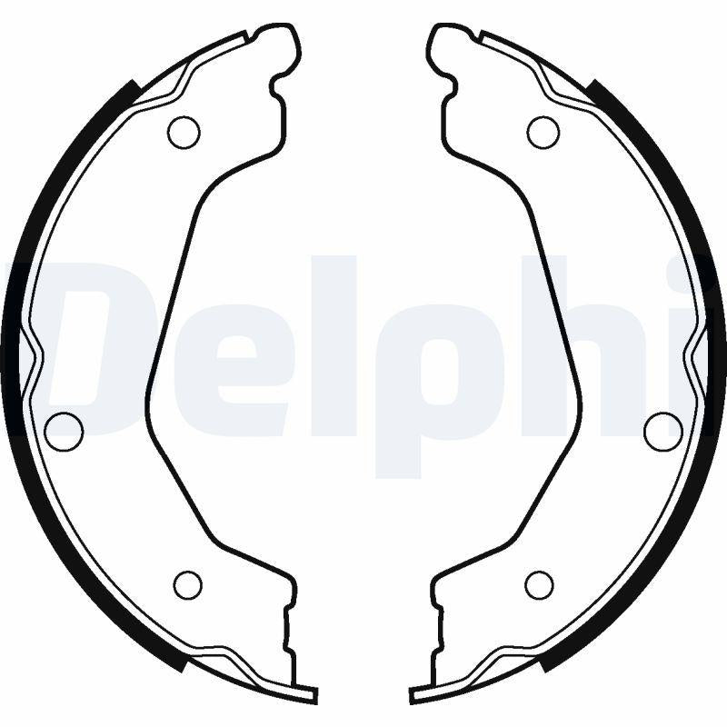 Delphi LS2043 Brake Shoe El Brake Kia Sorento 02-10