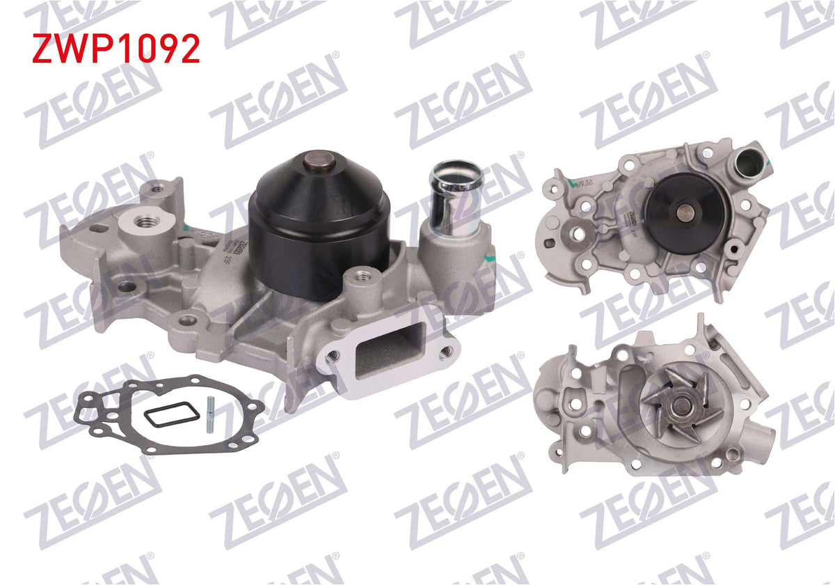 Zegen ZWP1092 Water Pump Renault Clio II 1.2i 1998-2005 / Clio I 1.2 1990-1998 / Kangoo 1.2i 1998-2 — Water Pump & Thermostat