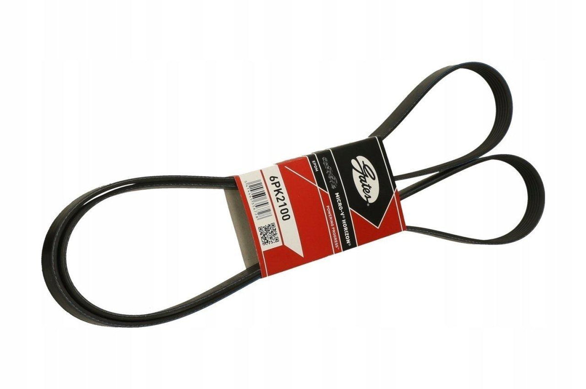 GATES 6PK2100 V Belt - Compatible with Mercedes W124 250 D — Belts