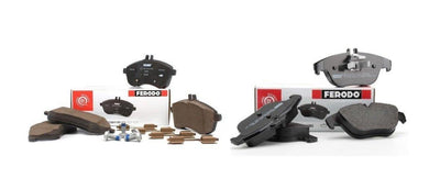 Ferodo Mercedes W212 Body E180 Front Ve Rear Brake Pad Set — Brake Pads