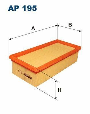 Filtron AP195 Air Filter 2005 2013 Colt 1.3 1.5 Compatible with Mitsubishi Colt 2005-2013 — Air & Cabin Filters