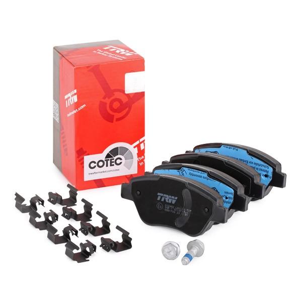 TRW GDB1700 Brake Pad Set - Front for 06 Corsa D 1.0-1.2-1.4I — Brake Pads
