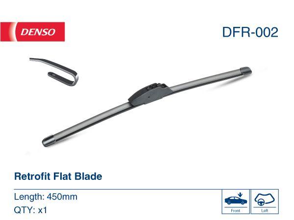 Denso DFR-002 Wiper Blade 450mm Renault Clio Megan Toyota Corolla — Wipers