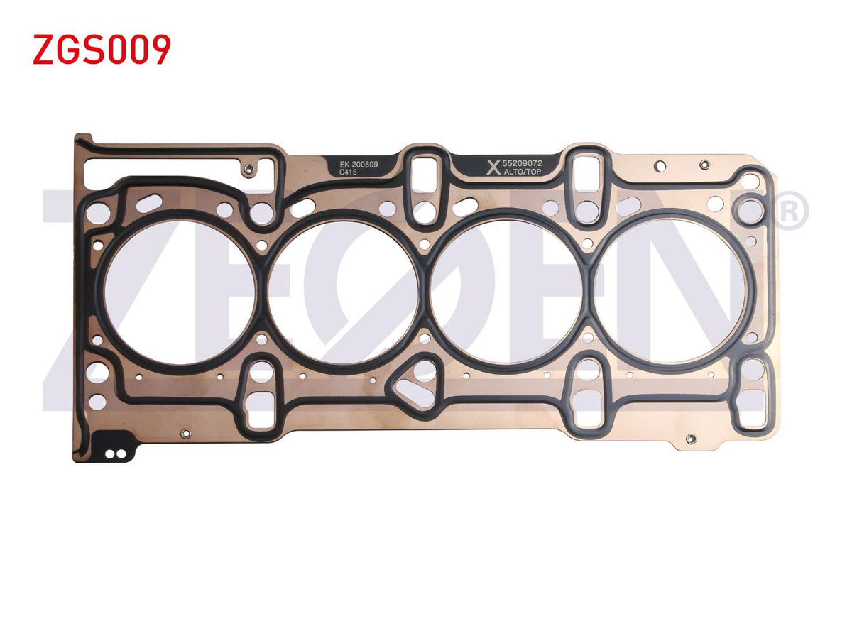 Zegen ZGS009 Cylinder Head Gasket 0.92mm Fiat Linea-Doblo-Albea-Fiorino-Palio-Punto 1.3 Mjt — Gaskets & Seals