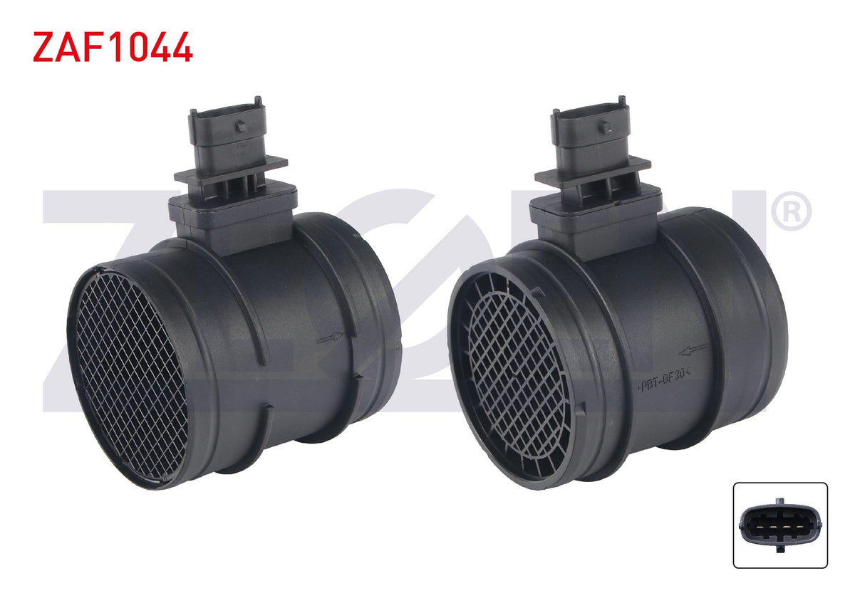 Zegen ZAF1044 Air Flow Metre (Mass Air Flow Sensor) Fiat Ducato (244)-(250) 2.3 JTD-(250) 2.3 Mjt — Engine Management Sensors