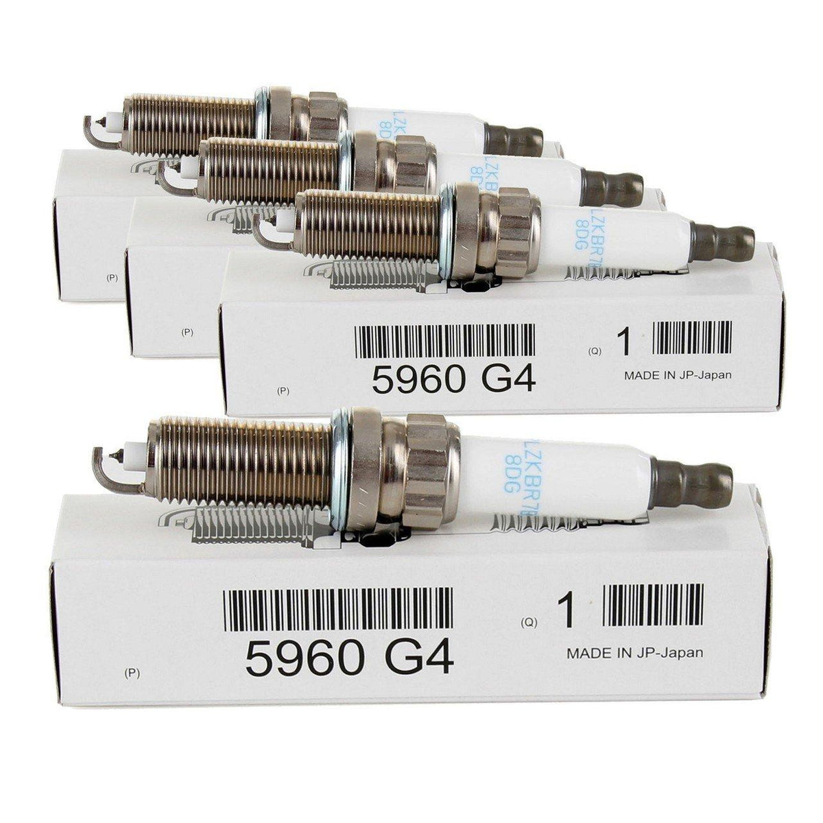 PSA Citroen C4 2011-2017 Ignition Spark Plug Kit - Original Set of 4 — Coils & Plugs