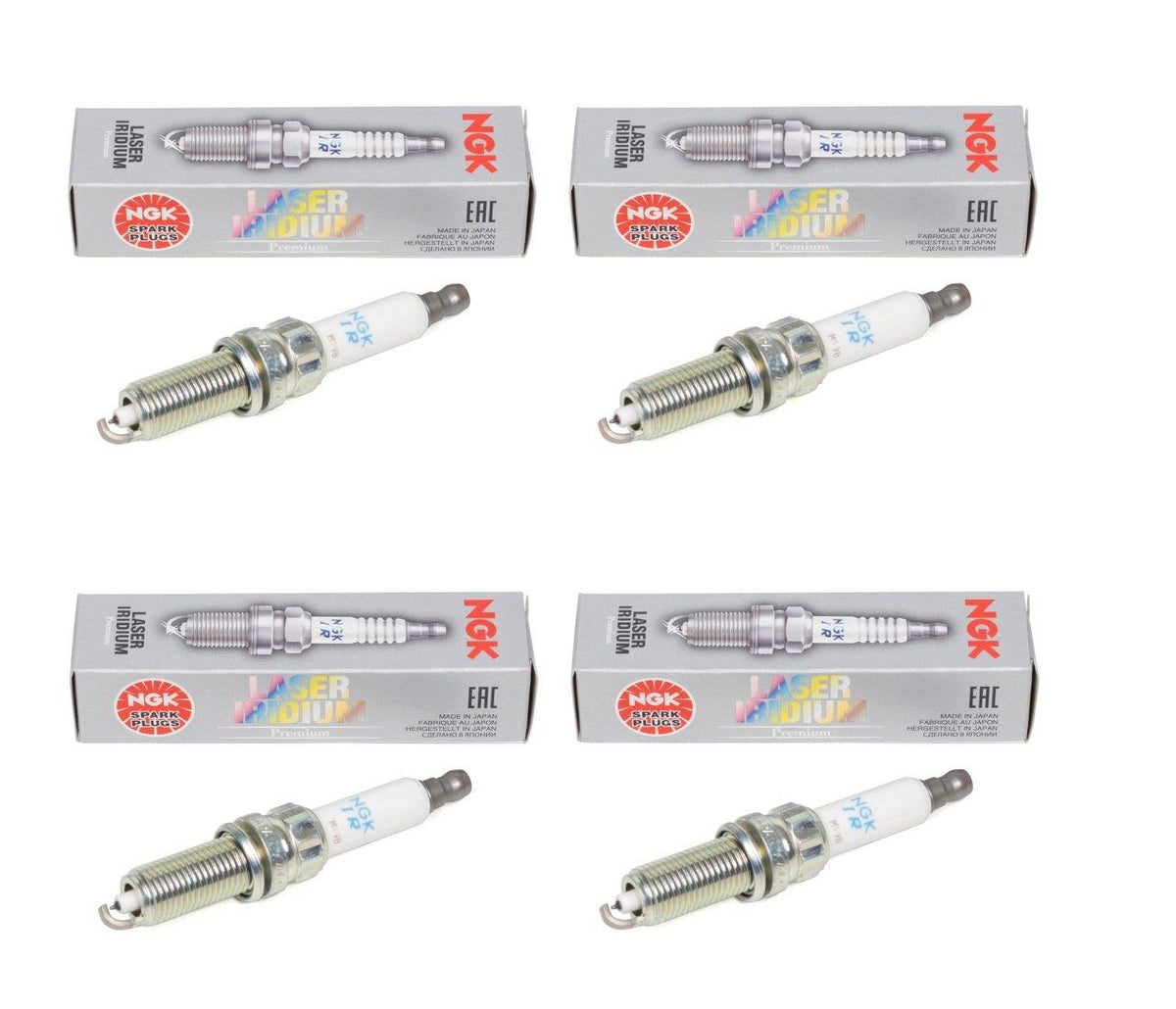NGK Iridium Spark Plug Set for BMW 3 Series F30 316i — Coils & Plugs