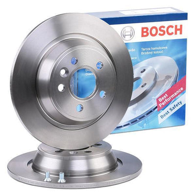 Bosch 0986479254 Rear Brake Disc Ford Mondeo IV/S-Max/Galaxy/Kuga/RR Evoque/S60 302mm 07-15 Set — Brake Rotors & Drums
