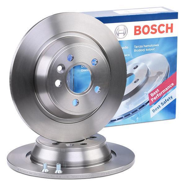Bosch 0986479254 Rear Brake Disc Ford Mondeo IV/S-Max/Galaxy/Kuga/RR Evoque/S60 302mm 07-15 Set — Brake Rotors & Drums
