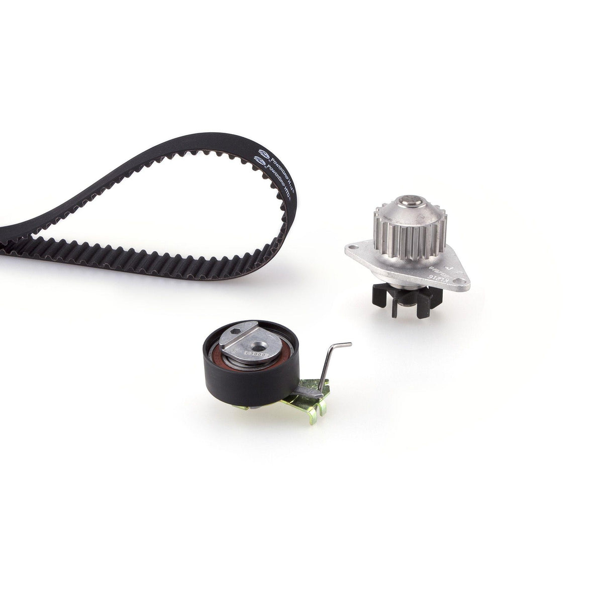Gates KP15575XS Timing Set + Water Pump Peugeot 106 206 207 307 306 C2 C3 Partner Berlingo Bipper N — Water Pump & Thermostat