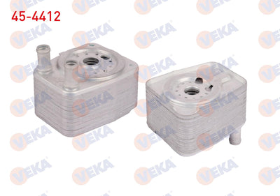 Veka 45-4412 Oil Cooler Single VW Passat-Golf V-Jetta III 1.2 TSI-1.4 TSI-1.6-1.6 TDI-1.8 TSI-1.9 TDI-2.0 TDI-2. — Oil System