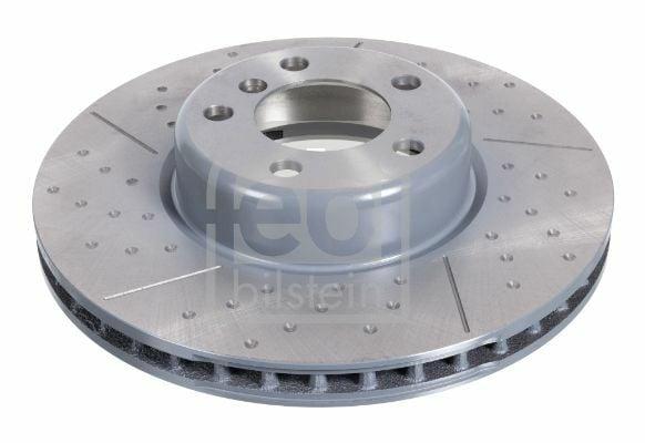 FEBI 105724 Brake Disc - F-20/F-30 Front, 340 mm Diameter — Brake Rotors & Drums