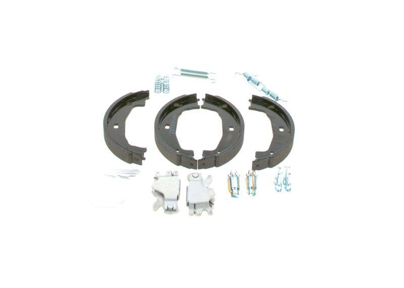 Bosch 0204113803 Brake Shoe Kit 05-1-Series (E81-E87-F20-F21) 98-3-Series (E46-E90-F30-F80) — Brake Cables & Hardware