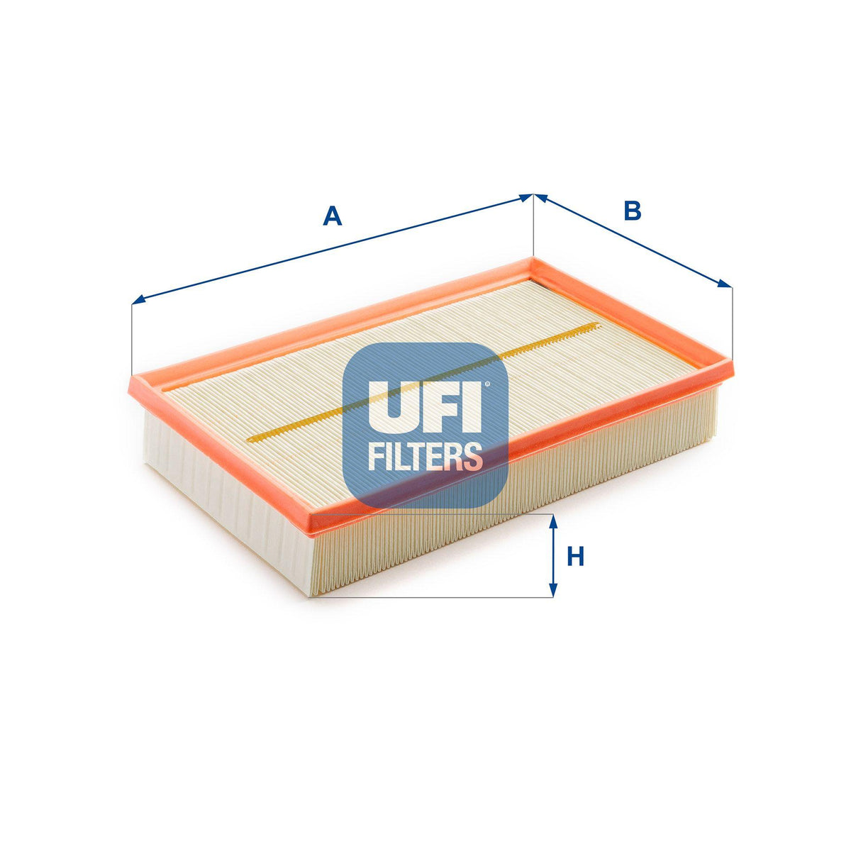 Ufi 30.A45.00 Air Filter (VW Golf 17-Passat 15-Polo 18-Audi A3 17-Seat Leon 17-Skoda Octavia 18 -) — Air & Cabin Filters