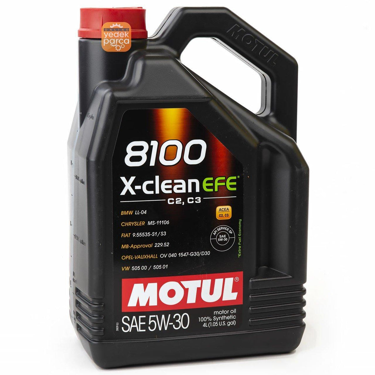 MOTUL 8100 X-Clean EFE 5W30 Engine Oil - High Fuel Efficiency & Protection — Fluids & Chemicals