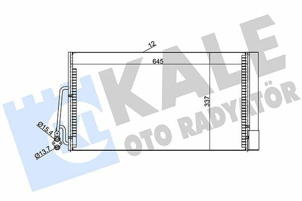 KALE 384900 A/C Condenser - High-Quality Condenser for 07 Mini Cooper — Condensers & Evaporators