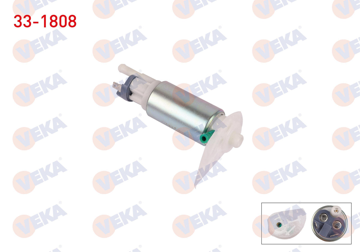 Veka 33-1808 Fuel Pump with Strainer 5 Bar Fiat Palio 1.2i 16V-1.4i-1.6i 16V 1996-2005 / Siena 1.2i-1.4i-1.6i — Fuel Delivery