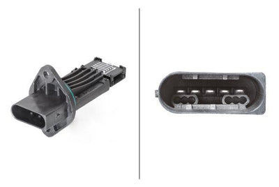 Hella 8ET358095-111 Air Flow Metre (Mass Air Flow Sensor) Mercedes OM611-612-613 CDI W203 W210 W1 — Engine Management Sensors