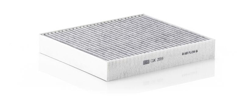 Mann CUK2559 Cabin Air Filter with Carbon-(Ford Focus Cmax 03-Mondeo 07-14-Kuga 08-12) — Air & Cabin Filters