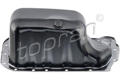 TOPRAN Oil Pan - Durable Steel Construction for VW — Oil System