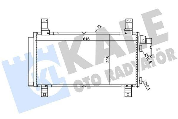 Kale Car Radiator - Climate Radiator for Mazda 6 2.0 (2002-2007) — Radiators & Fans