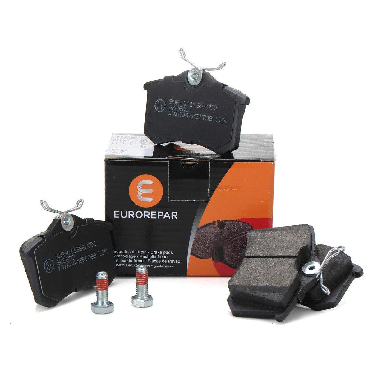 EUROREPAR Citroen Berlingo Rear Brake Pads