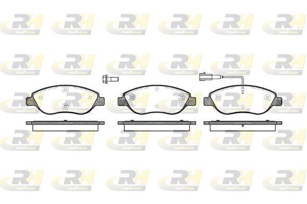 ROADHOUSE 2860.01 Brake Pad MiTo 955 09 08 — Brake Pads