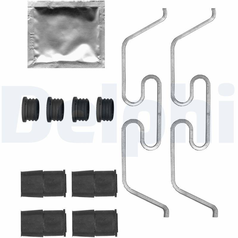 Delphi LX0719 Brake Pad Mounting Set Opel Vivaro C /Zafira Life Front