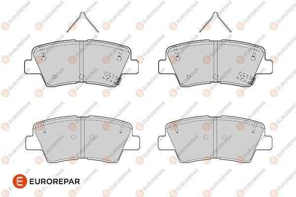 Eurorepar 1682312780 Psa / Erp Brake Pad Hyundai i10 1.2Mpi 84Ch (62Kw)-G4lf Gdb3537