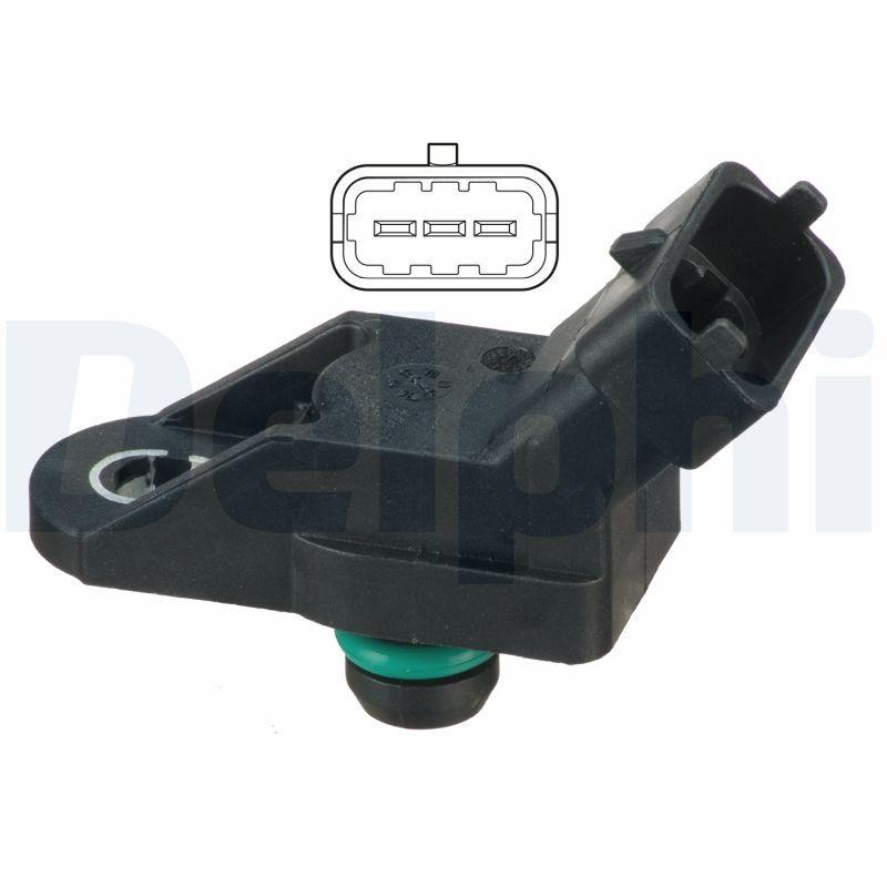 Delphi PS10179 Map Sensor Vectra B Astra G Y20dth Y22dtr — Engine Management Sensors