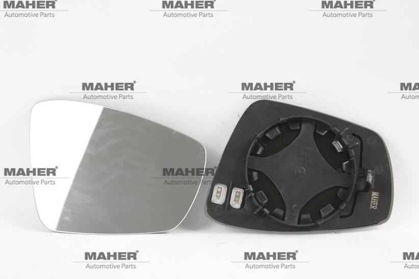MAHER 15208 Mirror Glass Polo 10-17 Electric, Heated Right — Mirrors