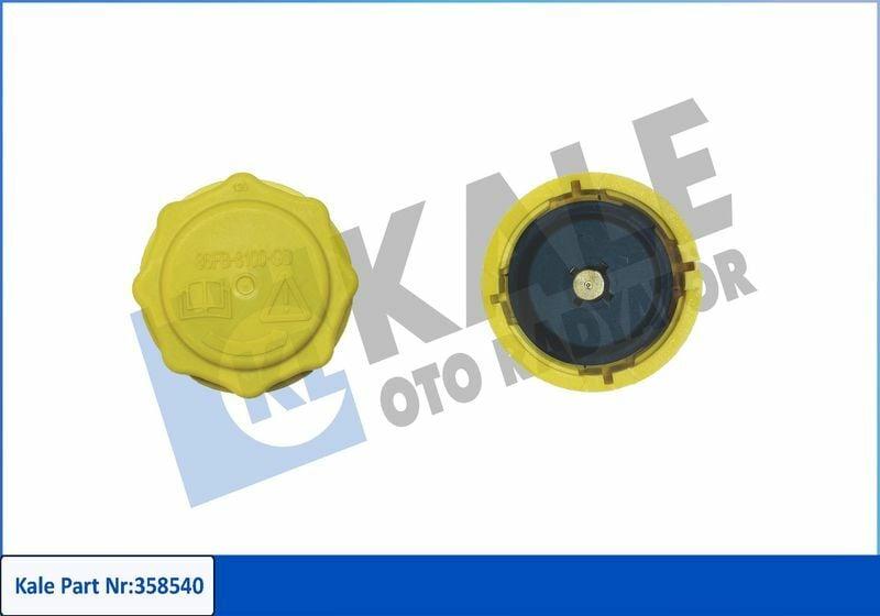 Kale Expansion Tank Diameter - Yellow 1.2 Bar for Ford Courier Connect & Escort — Hoses & Tanks