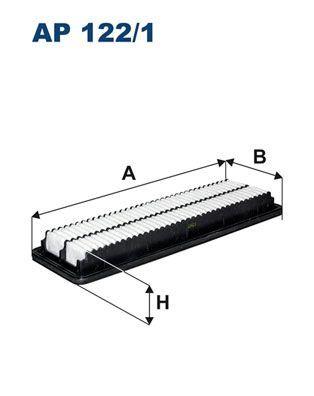 FILTRON AP122-1 Air Filter - Compatible with 14-i10 1.0-1.2 — Air & Cabin Filters