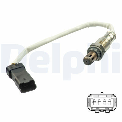 Delphi ES21062-12B1 Oxygen Sensor Citroën/DS/Peugeot 03/2012> 2008-208-3008-308-II-5008-Partner — Oxygen & Air-Fuel