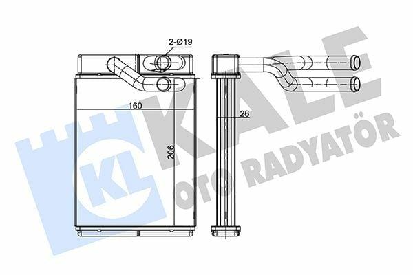 KALE Radiator - 00-08 Trajet 2.0Crdi — Radiators & Fans