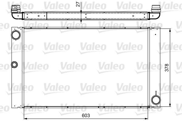 Valeo 735475 Radiator BMW 5 Series E60 09 / 05 Motor Cooling Passenger Car () — Radiators & Fans