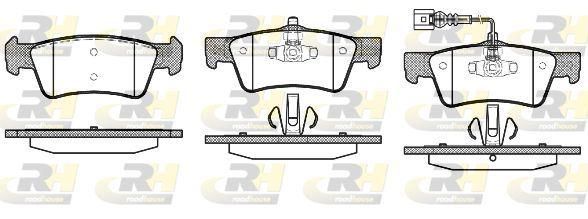 ROADHOUSE 21187.01 Brake Pad Multivan V 7Hm. 7Hn. 7Hf. 7Ef. 7 Xx — Brake Pads