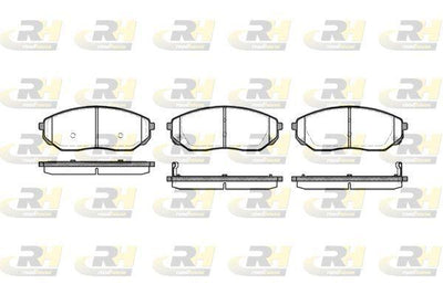 ROADHOUSE 21041.02 Brake Pad Sorento Jc 08 02 — Brake Pads