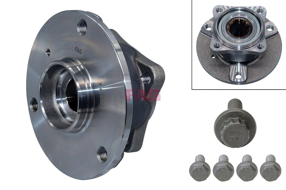 Fag 713667340 Wheel Hub Rear Smart Roadster Cabrio (450) B.M 00-04 — Hub Assemblies
