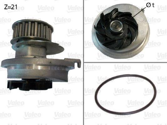 Valeo 506005 Water Pump Vectra A- 93 18Sv-20Ne-Astra F C18nz-C20ne Frontera A C20ne — Water Pump & Thermostat