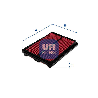 Ufi 30.724.00 Air Filter Qashqai X-Trail Kadjar 1.2Tce 1.5 dCi 1.6Dci — Air & Cabin Filters