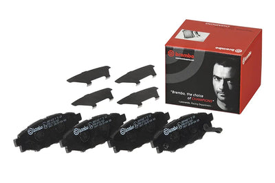 Brembo P78020 Brake Pad Rear (Subaru Forester-Impreza 2.0 08-Outback 2.5 3.0 03-08) Low-Met — Brake Pads