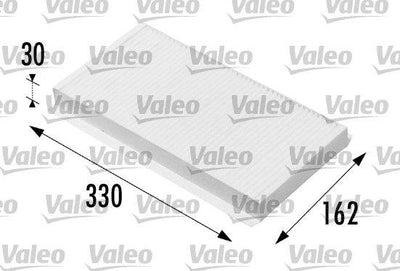 Valeo 698711 Cabin Air Filter Opel Corsa C / Combo C / Vectra C — Air & Cabin Filters