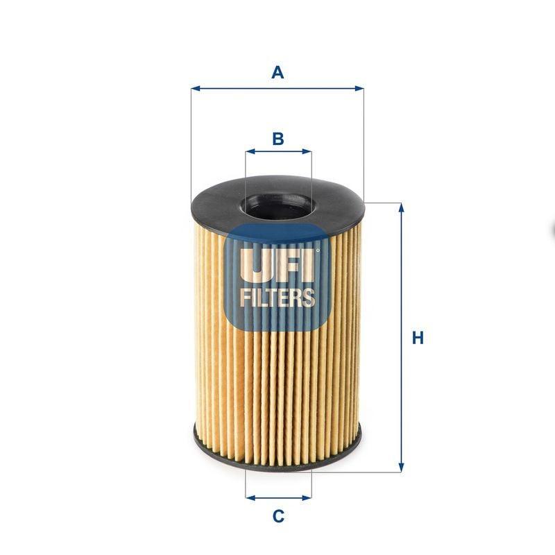 UFI Oil Filter for BMW N63 Engine - Compatible with M5, M6 and 3 more models — Oil Filters