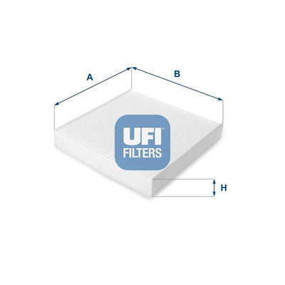 Ufi 53.039.00 Cabin Air Filter 03-Partner-Berlingo II/Partner II/Xsara II — Air & Cabin Filters