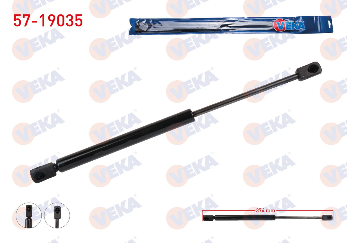 Veka 57-19035 Trunk Gas Strut Ford Mondeo IV 2007-2015 — Support Rods & Struts