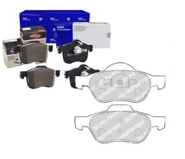 Delphi Front Brake Pad Set for Renault Megane 2 (2002-2009) — Brake Pads