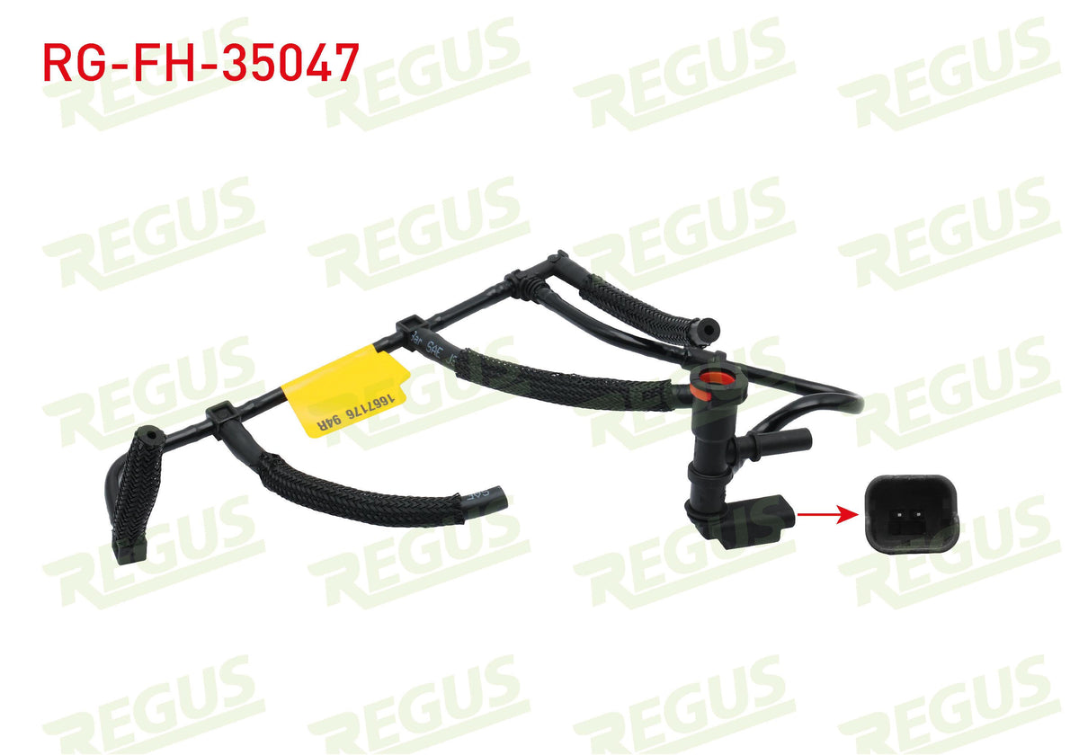 REGUS RG-FH-35047 Fuel Geri Return Pipe Clio IV / Fluence / Kangoo III 1.5 dCi